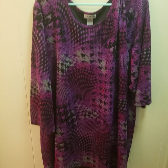 Catherines Tops - Catherines Beautiful purple tunic